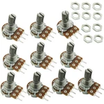 Ferwooh 10pcs B10k 10k Ohm Adjustment Single Linear Rotary Taper. Fixed Price $10.52.
