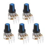 5pcs Rotary Potentiometer 10k Ohm Wh148 For Variable Resistance 3 Pin. Fixed Price $9.21.