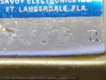 Vintage Savoy Electronics Quartz Crystal Oscillagor Module 17.280 Xtal, 45.14r. Fixed Price $10.00.