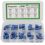 Raogoodcx 50pcs 100 To 500k Ohm 3296w Multiturn Trimmer Potentiometer.... Fixed Price $17.99.