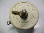 Ohmite 1.75 Ohm 75 Watt Rheostat 1/2" Shaft. Fixed Price $29.95.