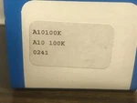 Clarostat A10-100k Potentiometer New Nos Nib 1/2" Long Shaft Solder Lug 4 Watts. Fixed Price $39.50.
