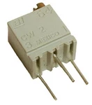 64wr5k Bi Technologies Trimmer Potentiometers, Model 64, 1/4" Square, Multiturn. Fixed Price $35.00.