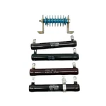5 Pcs Assorted Resistors, Ohmite Dividohm And Memcor. Fixed Price $18.37.