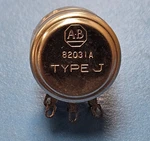 82031a Allen Bradley Type J Potentiometer Stacked 25kohm 50kohm 2w. Fixed Price $14.95.