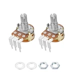 Wh148 B50k Ohm Variable Resistors Rotary Single Film Power 2pcs. Fixed Price $6.85.