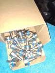 (2) Nos Cts Mini Potentiometers - 1 M Ohm Wirewound Linear Taper Cermet. Fixed Price $14.99.