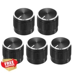 Uxcell 5pcs Aluminum 6mm Shaft Tone Knobs Black. Fixed Price $19.99.
