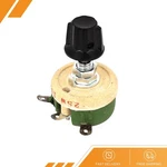 25w 100 Ohm Round Ceramic Wirewound Potentiometer Adjustable Resistors Rheostat. Fixed Price $20.21.