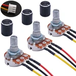 Twtade 3pcs 10k Ohm Linear Taper Adjustable Rotary Potentiometer Change. Fixed Price $18.40.