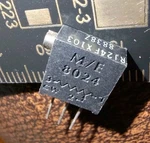 14 Piece Lot Rj24fx103, Mepco, Trimmer 10kohm 0.5w **not Chinese Unbranded**. Fixed Price $49.50.