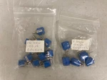 Lot Of 2 Bourns 2.5k Potentiometer 81a1ab28a12 With Hardware. Fixed Price $24.99.
