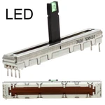 Bourns 45mm 500k Ohm Slide Potentiometer Led Green Ptl Single Linear Length 60mm. Fixed Price $8.00.