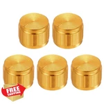 Uxcell 5x Aluminum Rotary Knobs, 6mm Shaft Volume Control Potentiometer. Fixed Price $17.99.