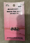(3) Archer 274-251 Miniature Phone Jacks For Audio Plug New. Fixed Price $5.00.