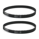 Uxcell 2 X 130xl 65 Teeth 10mm Width Rubber Cogged Industrial Timing Belt 13". Fixed Price $12.98.