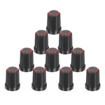 For Guitar Amp, 10pcs Knob Shaft Hole 6mm/0.24" Red. Fixed Price $6.79.