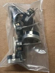 6x Clarostat 58c1-10k, 10k Ohm S Taper 3w Wirewound Potentiometer 2" Shaft, Nos.. Fixed Price $90.00.