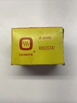 Ohmite Rheostat 0143 Model H 25 Watt, 6 Ohms B41. Fixed Price $30.00.