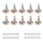 Swhmc A500k Ohm Guitar Potentiometer, 1/4" Split Shaft Volume And Tone. Fixed Price $10.29.