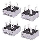 Taiss 4pcs Kbpc5010 Bridge Rectifier Ac To Dc 1000v 50a Full Wave Single Phase. Fixed Price $20.88.