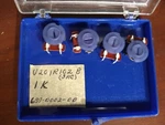 Lot 4 Linear Taper Potentiometer Horizontal Mount Slotted Dial U201r-102b 1k Irc. Fixed Price $21.98.