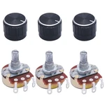 Twtade / 3pcs Wh138 100 Ohm Potentiometer Single Turn Rotary Linear. Fixed Price $17.58.