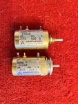 Lot Of 2 Different Amphenol 2101b Precision Potentiometer 500 And 100 Ohm, 3%. Fixed Price $15.00.