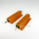 2pcs 8 Ohm 100w Watt Aluminum Housed Metal Case Wirewound Resistors. Fixed Price $18.43.