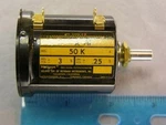 1 Beckman Helipot Type A-af 50k 3% 10-turn Precision Potentiometer. Fixed Price $29.99.