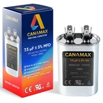 7.5 Uf Mfd 5% 370 Or 440 Volt (3 80 Options Available) Dual Run.... Fixed Price $18.25.