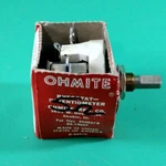 Ohmite Rp101fd5r0kk Rheostat Switch 25w 5ohm 2.2a. Fixed Price $149.95.