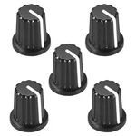 5pcs, 6mm Potentiometer Guitar Control Knobs Volume Tone White Black. Fixed Price $6.75.