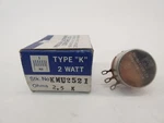 Pec Precision Electronic Kmu2521 Potentiometer 2.5k Ohms 2-watt Type-k - New .... Fixed Price $75.00.