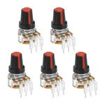 5pcs Rotary Potentiometer 50k Ohm Wh148 For Variable Resistor 3 Pin. Fixed Price $9.21.