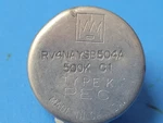 (1 Pc) Rv4naysb504a (5905-00-542-8058) Potentiometer 500k Ohm Variable Resistor. Fixed Price $12.95.