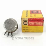 Nos Nib Vintage Ohmite Clu-2531 Type Ab Potentiometer 2w 25k Ohm. Fixed Price $24.95.