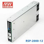 Mean Well Rsp-2000-12 Power Supply, 1200w, 12vdc, 100a, 90-264vac. Fixed Price $499.99.