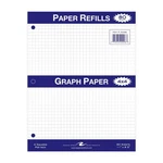 Roaring Spring Loose Leaf Paper Notebook Filler Graph 11" X 8.5" 4x4 Gr.... Fixed Price $9.98.