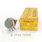 Nos Nib Vintage Ohmite Cu-2511 Type Ab Potentiometer 2w 250 Ohm. Fixed Price $24.95.