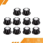 10 X Speaker Control Knob Power Amplifier Black 19mm Dia Rotary For 6mm. Fixed Price $14.28.