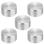 Uxcell 5pcs Potentiometer Knob Knurled Shaft Silver Tone 26mmx13mm,. Fixed Price $9.87.