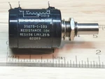 1968 Bourns 10k Ohm Linear Multi Turn Precision Potentiometer. Fixed Price $14.55.