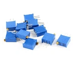 Uxcell A14052600ux0968 10 Piece 500 Ohm 3296w 3 Pins Trim Pot Trimmer.... Fixed Price $13.46.
