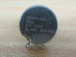 Clarostat Co416443 Potentiometer C0416443 5k. Fixed Price $116.77.