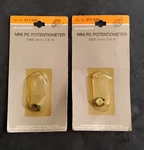Vtg Archer Radio Shack 271-333 Mini Pc Potentiometers 1000 Ohms 1/8 W Qty 2 Pack. Fixed Price $9.99.
