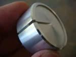 One Piece (1) Alcoswitch Dual Set-screw Aluminum Knob Khf1250a 1/4 - New Unused. Fixed Price $10.00.