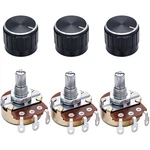 Twtade / 3pcs Wh138 100 Ohm Potentiometer Single Turn Rotary Linear. Fixed Price $17.58.