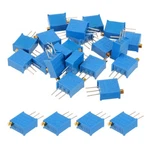 Meccanixity 30pcs 10k Ohm Multiturn Trimmer Potentiometer, 3296w Top.... Fixed Price $22.64.