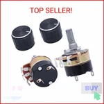 Twtade 2pcs 10k Ohm Single Linear Taper Dimmer Potentiometer With On/off Switch. Fixed Price $14.40.